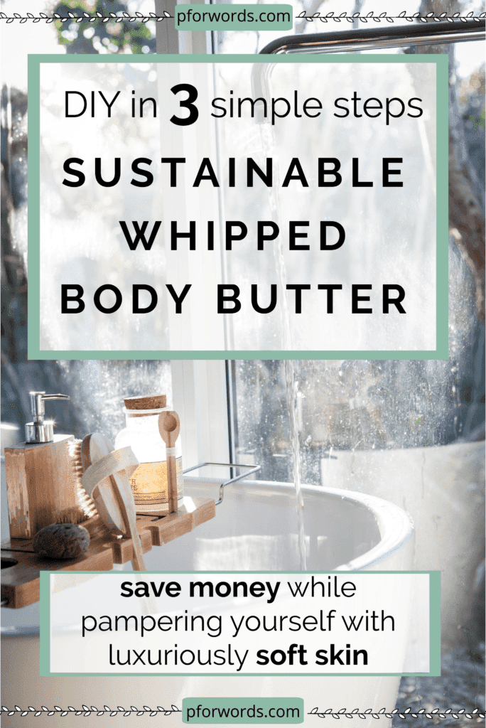 Super easy and super simple steps to make the most luxurious body butter of my life! This recipe should save you $60 compared to the conventional stuff too!