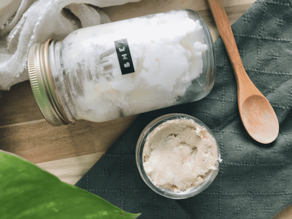 Make your own easy DIY Scrubs with natural and sustainable ingredients you probably have at home already! No weird chemicals and no plastic jars. These 3 scrubs will leave your face, body, and lips subtle, soft, and revitalized!